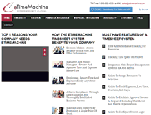 Tablet Screenshot of etimemachine.com